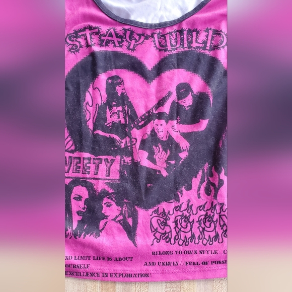 **FREE** with $35 purchase** Shein Stay Wild Crop Top - Picture 4 of 5